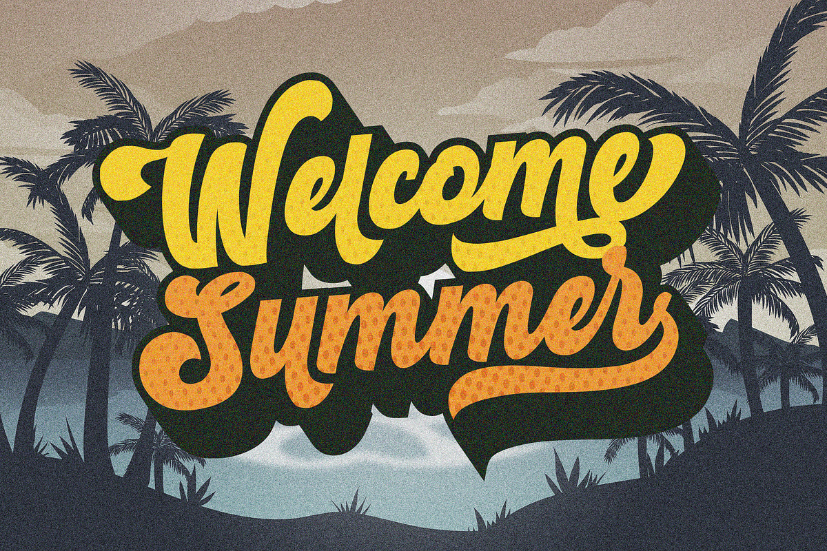 The Magniton - Retro Script, a Script Font by MJB Letters (Photo 10 of 10)