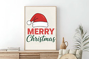 Merry Christmas Santa Hat Png, an Illustration by SinaCreation (Thumbnail 3 of 7)