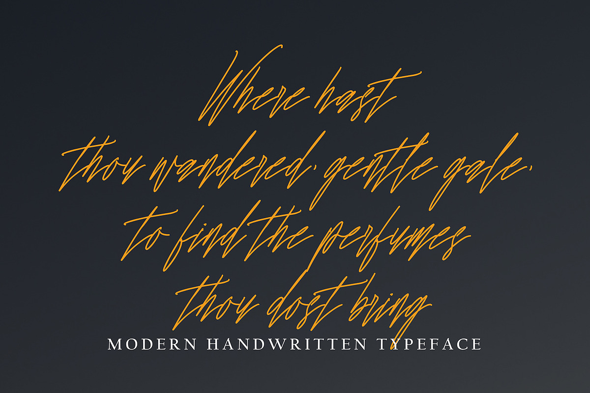 Lidayu Girl, a Handwritten Font by pineungtype (Photo 2 of 7)
