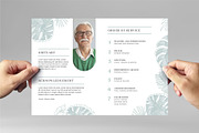 Funeral Program & Memorial Service, a Flyer Template by BrandPacks (Thumbnail 2 of 8)