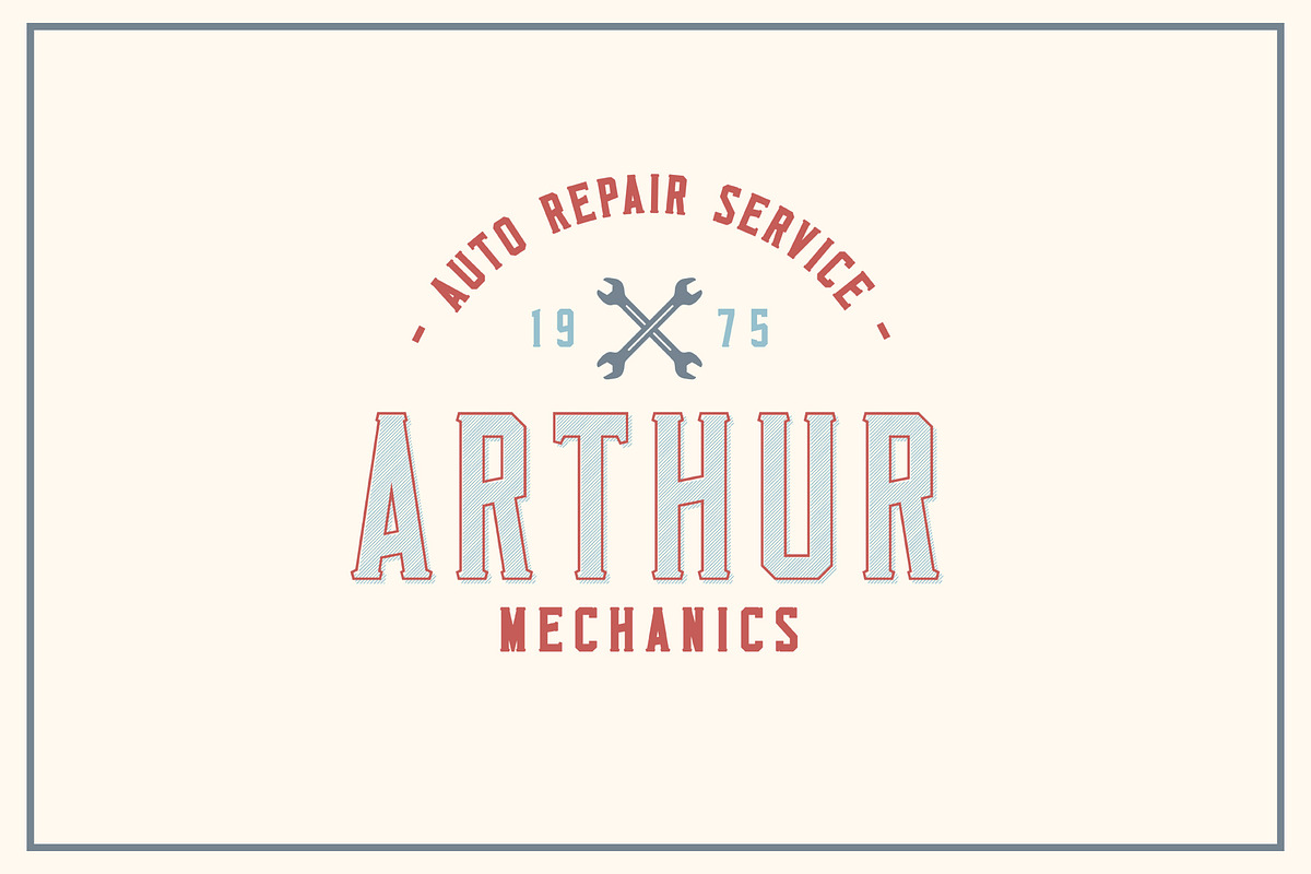 Monkstead Font Family preview 5