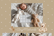 Tiny Moments – Baby Card Mockups, a Mockup by NikiArts (Thumbnail 2 of 8)