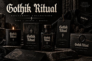 Gothik Ritual — Timeless attitude., a Blackletter Font by Wow Magic (Thumbnail 5 of 6)