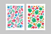 Summer cards, seamless patterns, a Decorative Illustration by Good Studio (Thumbnail 3 of 19)