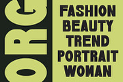 Zocce Sans Serif Display Font, a Sans Serif Font by Maulana Creative (Thumbnail 4 of 8)