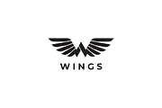 Wings Letter W Logo template, a Branding & Logo Template by yopie (Thumbnail 3 of 3)