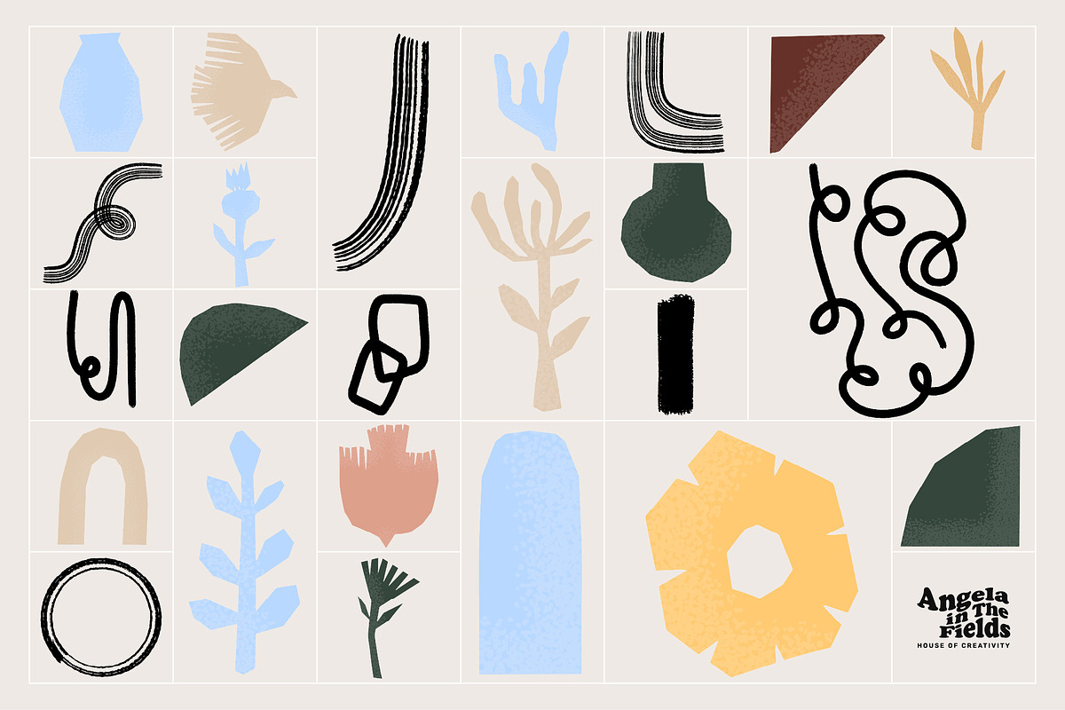 JAPANDI STUDIO Vector Kit, an Object Graphic by angelainthefields (Photo 8 of 12)