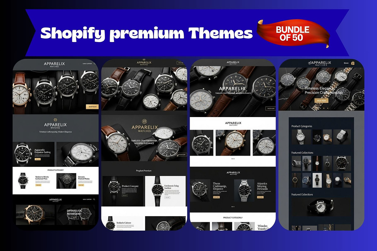 Shopify Premium 50 Modern E‑Commerce, a Shopify Template by Crox Studio | Digital (Photo 25 of 59)