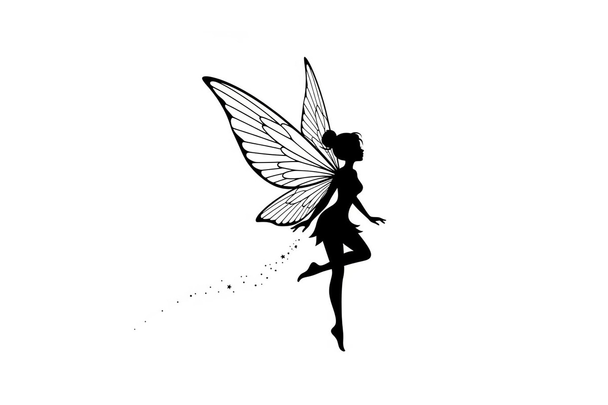 Magical Fairy Silhouette Bundle, an Illustration by jahid234 (Photo 21 of 51)