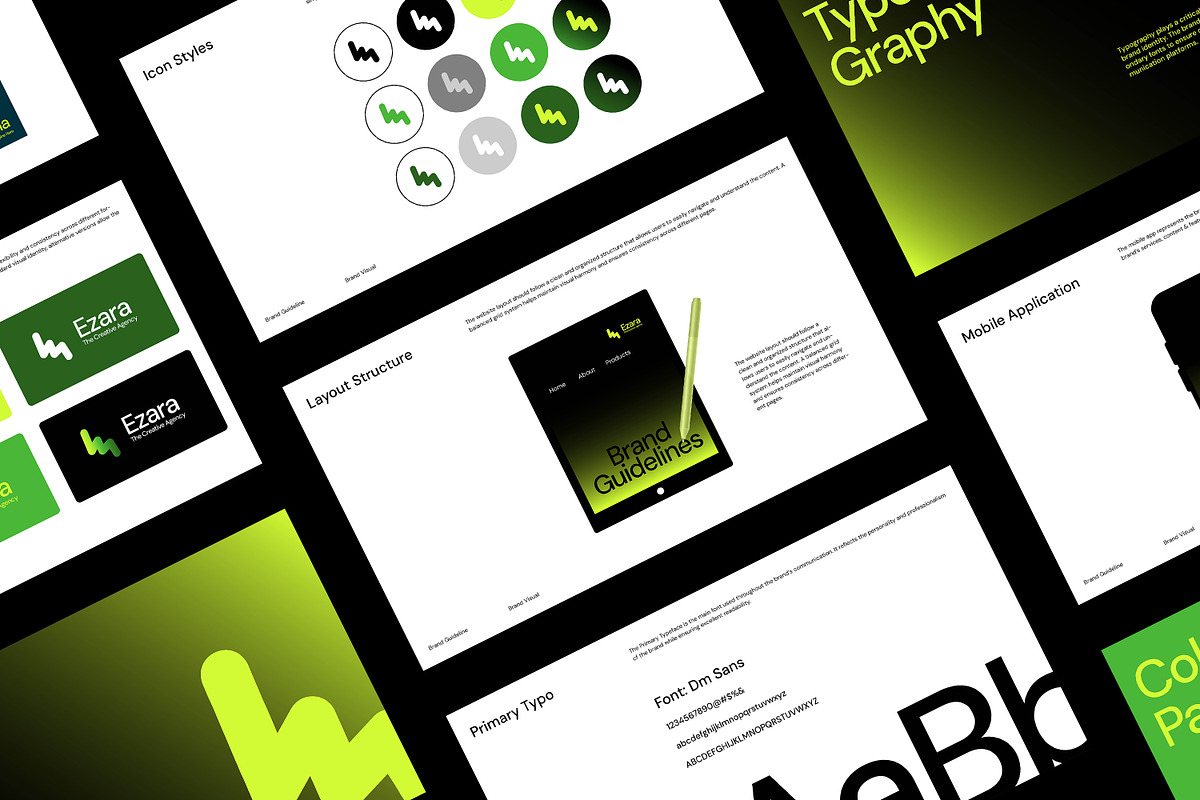 Ezara | Figma & Canva Branding, a Presentation Template by Artisan Vibes (Photo 4 of 11)
