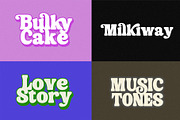 Silky Milky-Bold Retro Serif, a Serif Font by Violet Natural (Thumbnail 2 of 12)