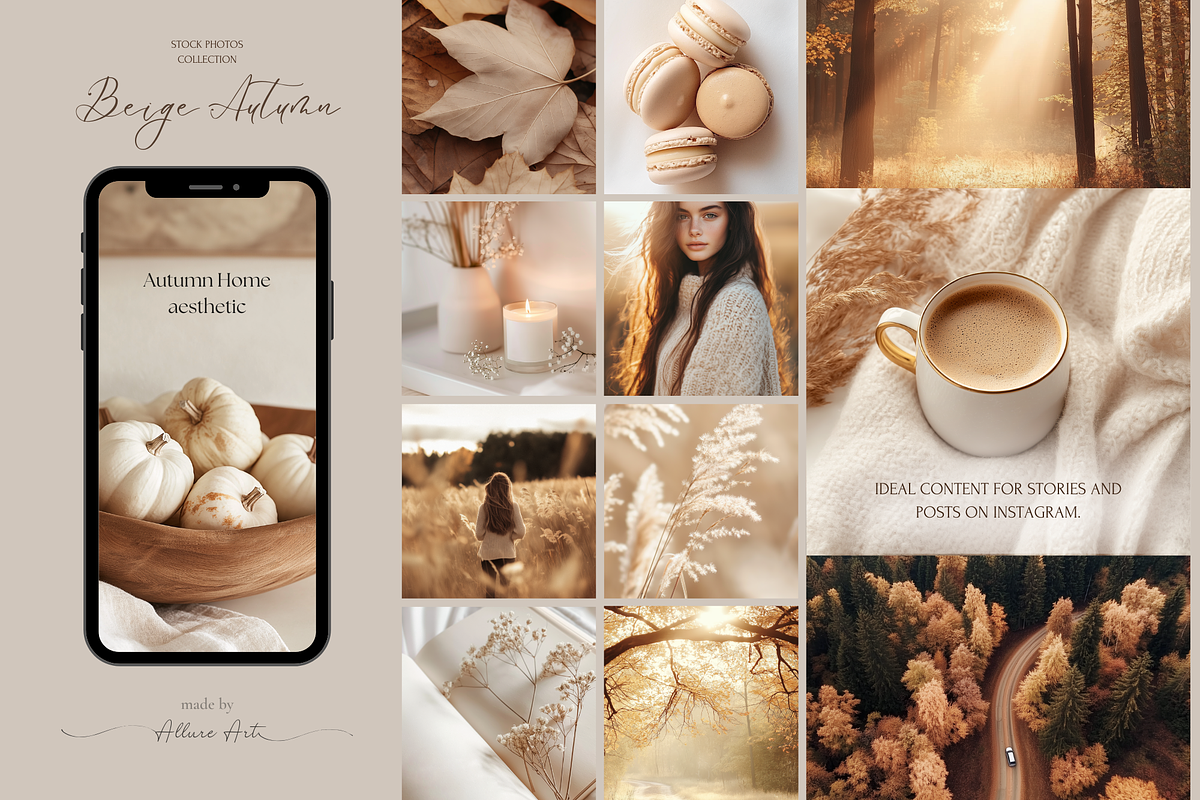 115 Beige Autumn Styled Stock Photos, a Photo by Allure Art (Photo 13 of 30)