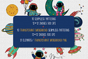 Star Explorers' Club Collection, a Pattern Graphic by Nora Gad (Thumbnail 4 of 38)