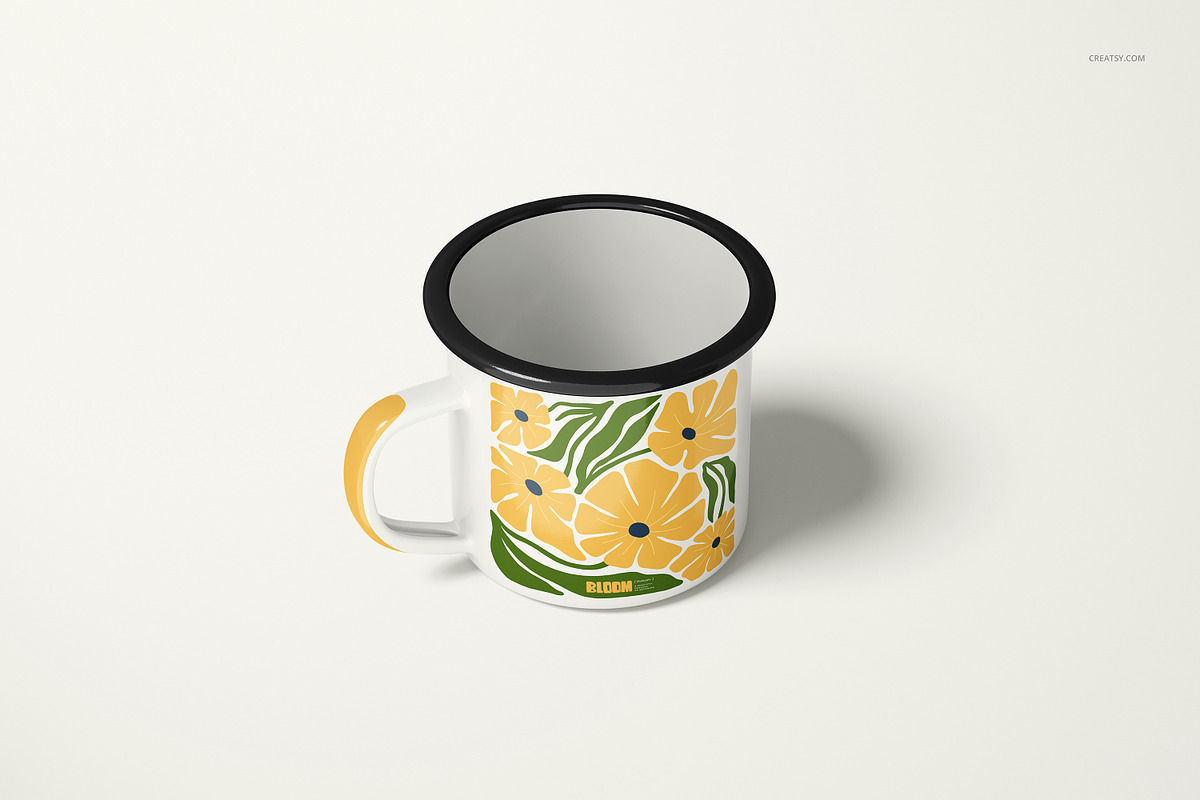 360ml Enamel Mug Mockup Set, a Cups & Container Mockup by creatsy5 (Photo 20 of 30)