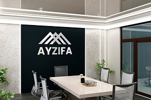 3d Logo Office Meeting Room Mockups