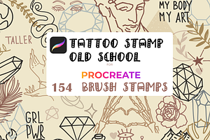 Tattoo Stamp Old School Procreate