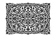 Vintage Floral Filigree Panel, an Object Graphic by Creativeshirt (Thumbnail 3 of 3)