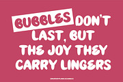 Hackbubble - Display Font, a Font by Flawless And Co (Thumbnail 5 of 10)