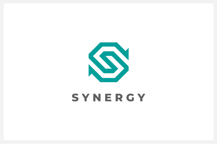 Synergy - Letter S Logo, a Branding & Logo Template by yopie