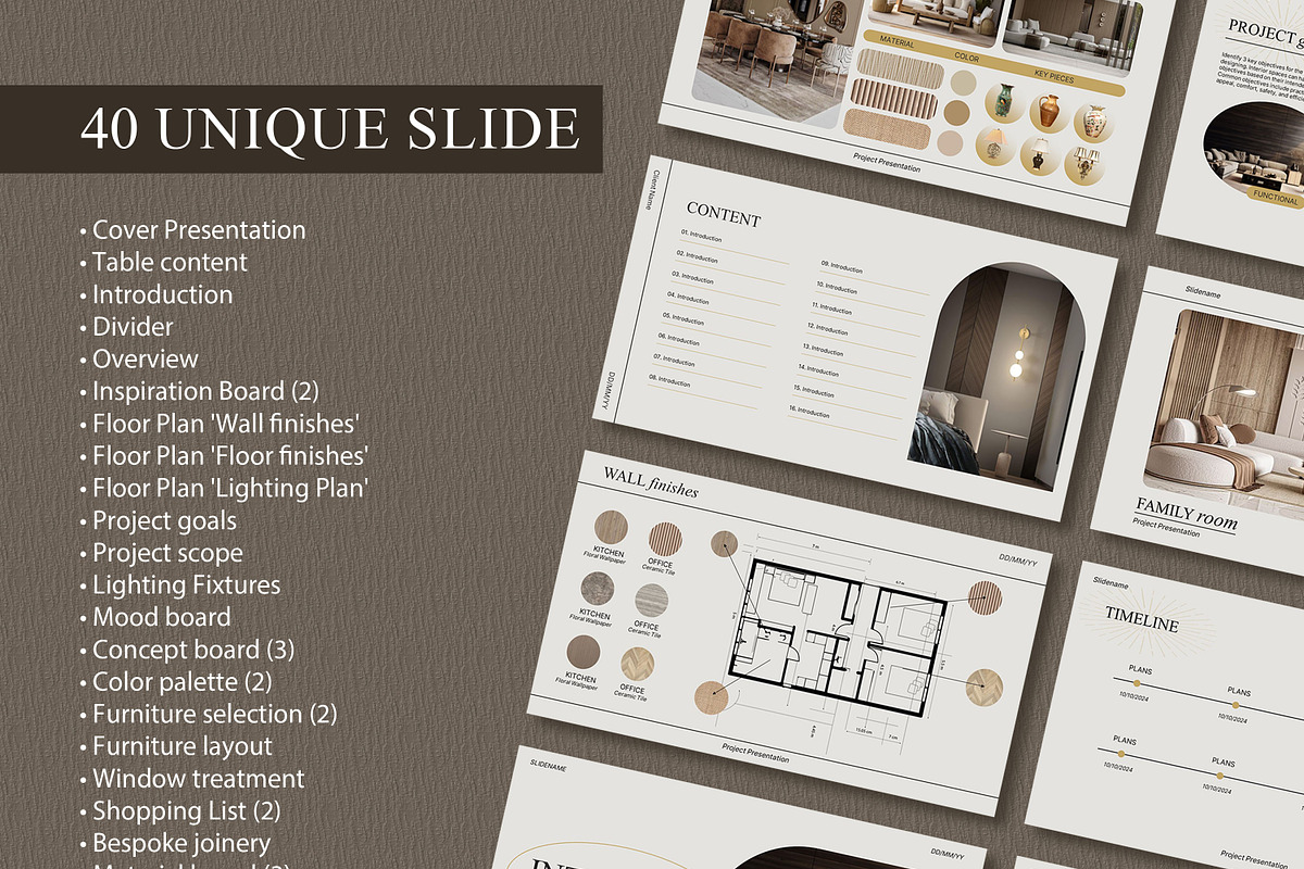 PPT Interior Design Presentation, a Presentation Template by SKY CREATION (Photo 5 of 7)