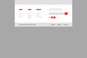 Real Estate Landing Page Wireframe, an UI Kit Template by CreativeShaper (Thumbnail 6 of 6)