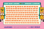 Liquid galaxy Typeface, a Sans Serif Font by alit design (Thumbnail 14 of 17)