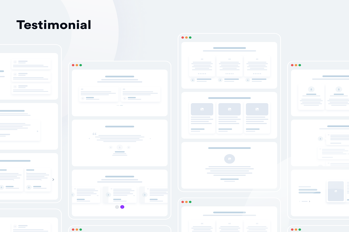 UXFlow Web Kit Design, an UI Kit Template by Creative Perspective (Photo 6 of 10)