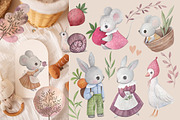 Boho watercolor animals, an Animal Illustration by Magic & Dreams (Thumbnail 2 of 4)