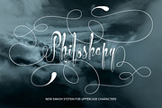 Philoshopy Script, a Script Font by Royaltype (Thumbnail 1 of 11)