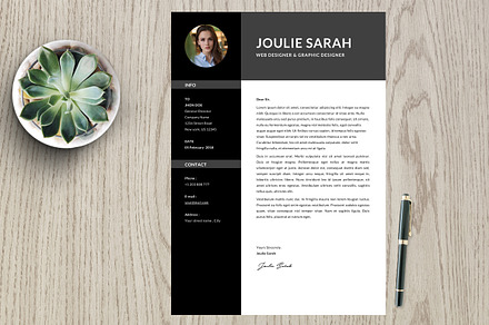 Resume Template 2 page pack | Joulie