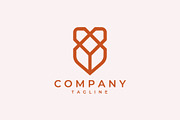 Shield box abstract vector logo, a Branding & Logo Template by Vectorium Studio (Thumbnail 2 of 2)