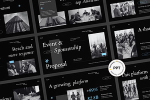 Event & Sponsorship Proposal Deck, a Presentation Template by FIBRINOSÄ