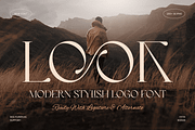 LOOK - Modern Elegant Logo Font, a Serif Font by Sensatype (Thumbnail 1 of 13)