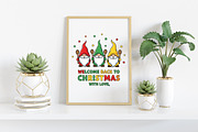 Welcome Christmas with Love Clipart, an Illustration by Craft Nest (Thumbnail 5 of 6)