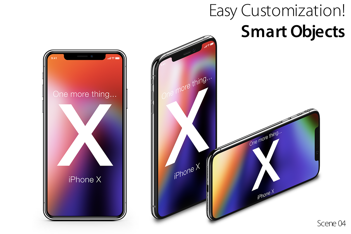 iPhone Xs Mock-ups Pack, an iPhone Mockup by Interbrand (Photo 6 of 9)
