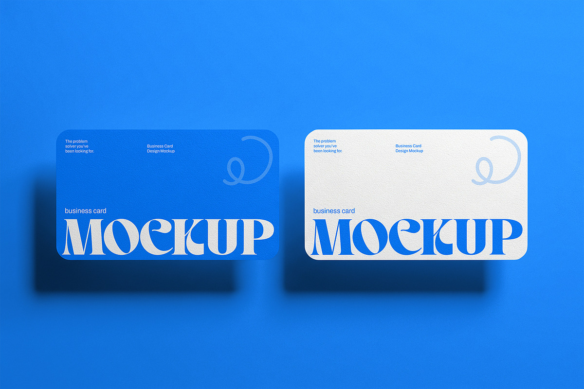 Business Card Mockup, an Advertising Mockup by PixelWink (Photo 1 of 3)