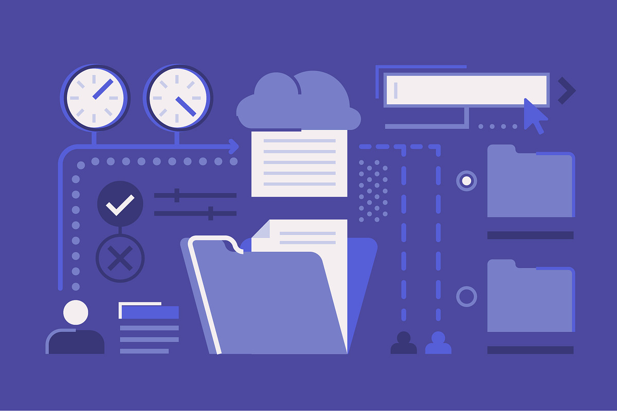 Cloud Storage Illustration, a Graphic by Wilsonkjc (Photo 2 of 5)