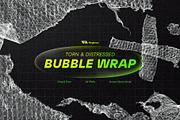 Torn & Distressed Bubble Wrap, a Texture Graphic by Meglenov (Thumbnail 1 of 14)