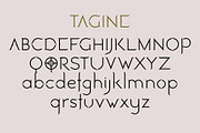 Tagine. Chic new font for designers, a Sans Serif Font by LostandFoundry (Thumbnail 6 of 7)