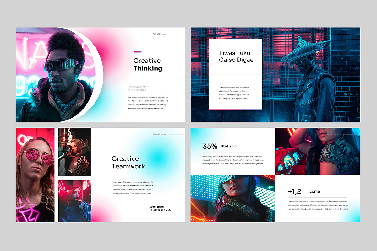 PALOX - Business Keynote Template, a Presentation Template by rgbryand