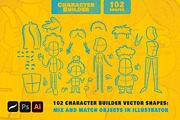 Character Builder - Drawing Toolkit, a Brush Add-On by Leonard Posavec (Thumbnail 6 of 9)