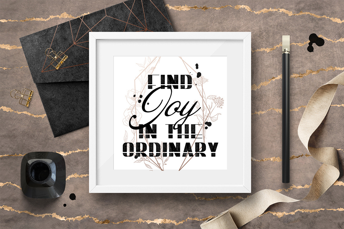 Bomond. Textured Ink Font (SVG) preview 7