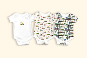 Kids Construction Seamless Patterns, a Pattern Graphic by Oksana Dovhopol Art (Thumbnail 10 of 15)