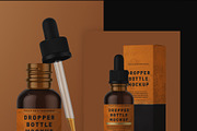Dropper Bottle Mockup, a Packaging Mockup by HexenDesigns (Thumbnail 2 of 11)