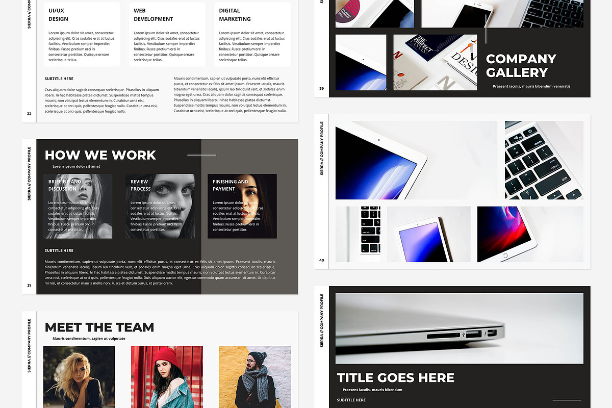 Company Profile Keynote Template, a Presentation Template by Gaize (Photo 8 of 10)