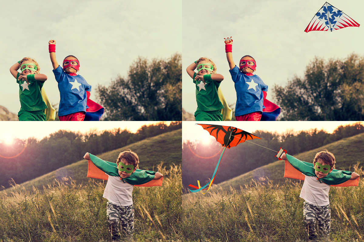 Flying Kite Overlays, an Object Graphic by DreamyOverlay (Photo 2 of 4)