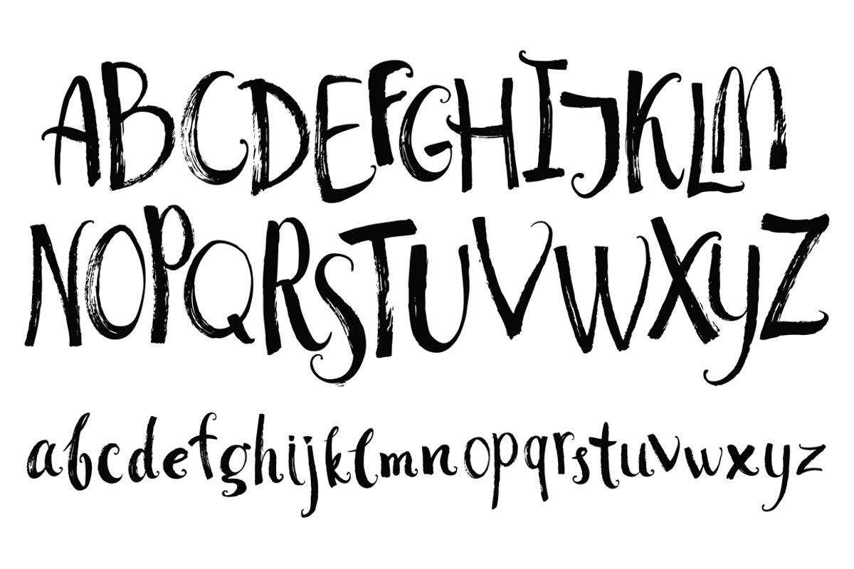 Set of vector alphabet