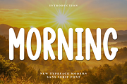 Morning, a Script Font by InermediaSTUDIO (Thumbnail 1 of 7)