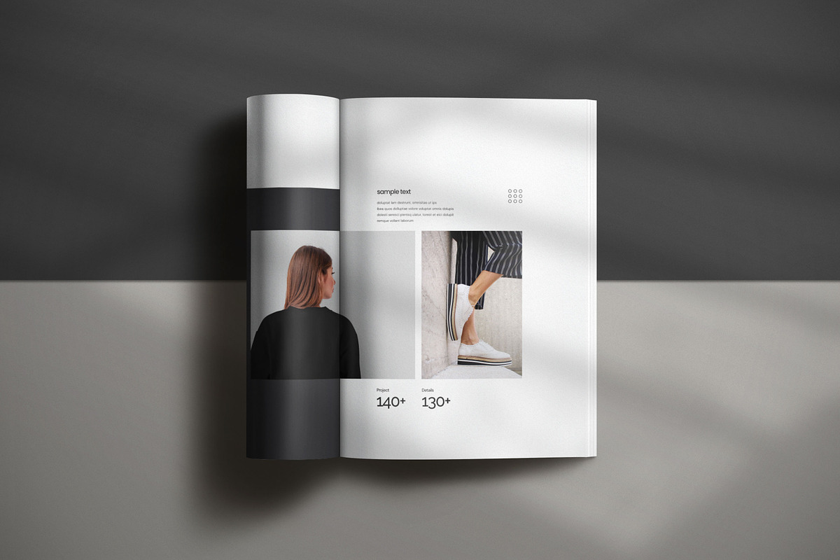 Fashion Design Portfolio Template, a Resume Template by Creatiya Type (Photo 4 of 7)