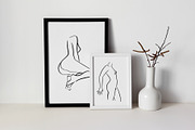 Body & Soul. Female Figure Line Art, a Healthcare Illustration by mejorana (Thumbnail 9 of 12)
